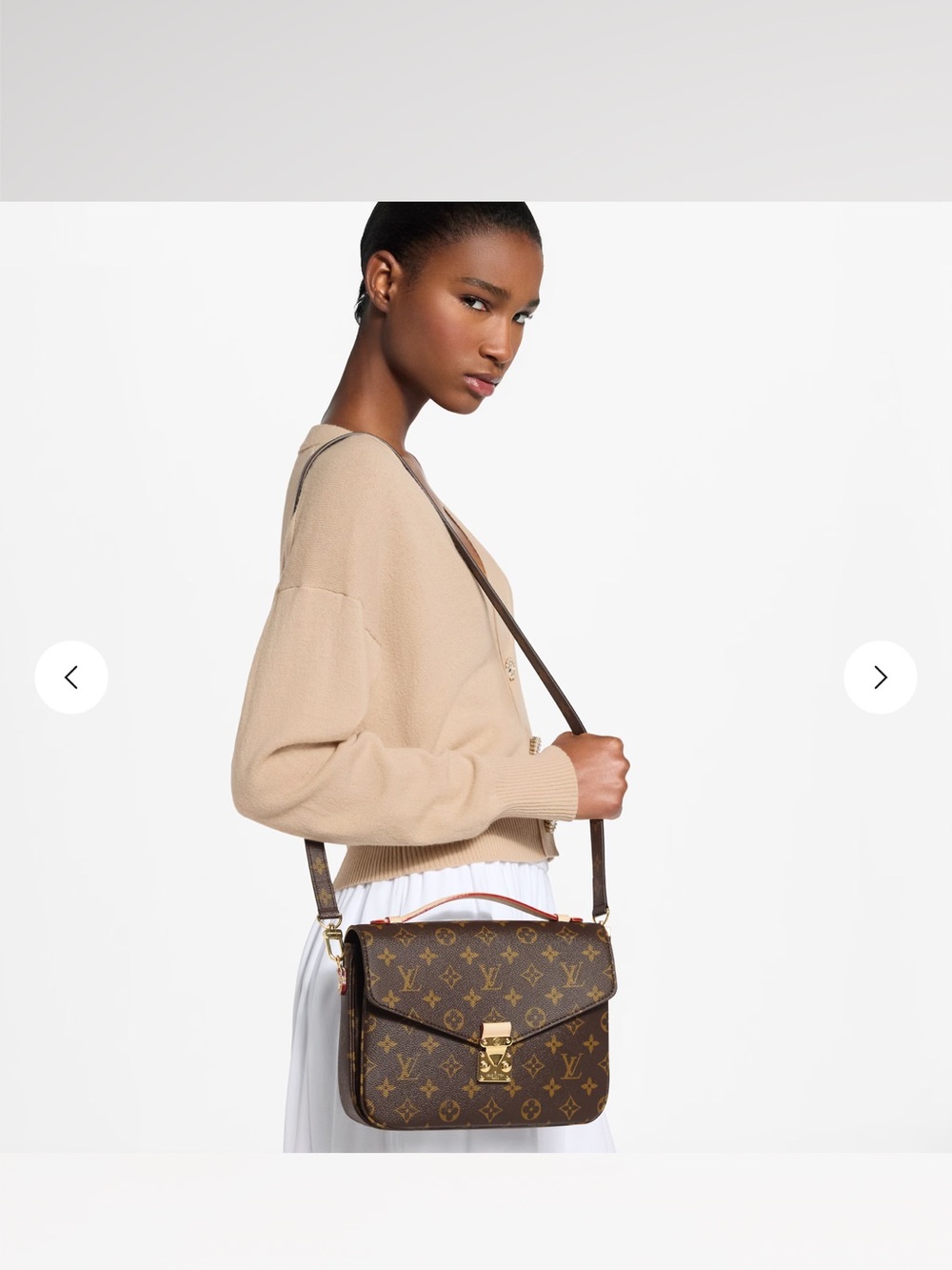 Louis Vuitton Pochette Métis Monogram Canvas Crossbody Bag - Picture 2 of 6
